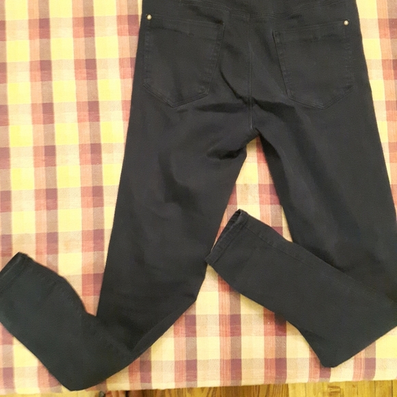 size 13/14 Zara kids navy blue skinny pants - Picture 6 of 12